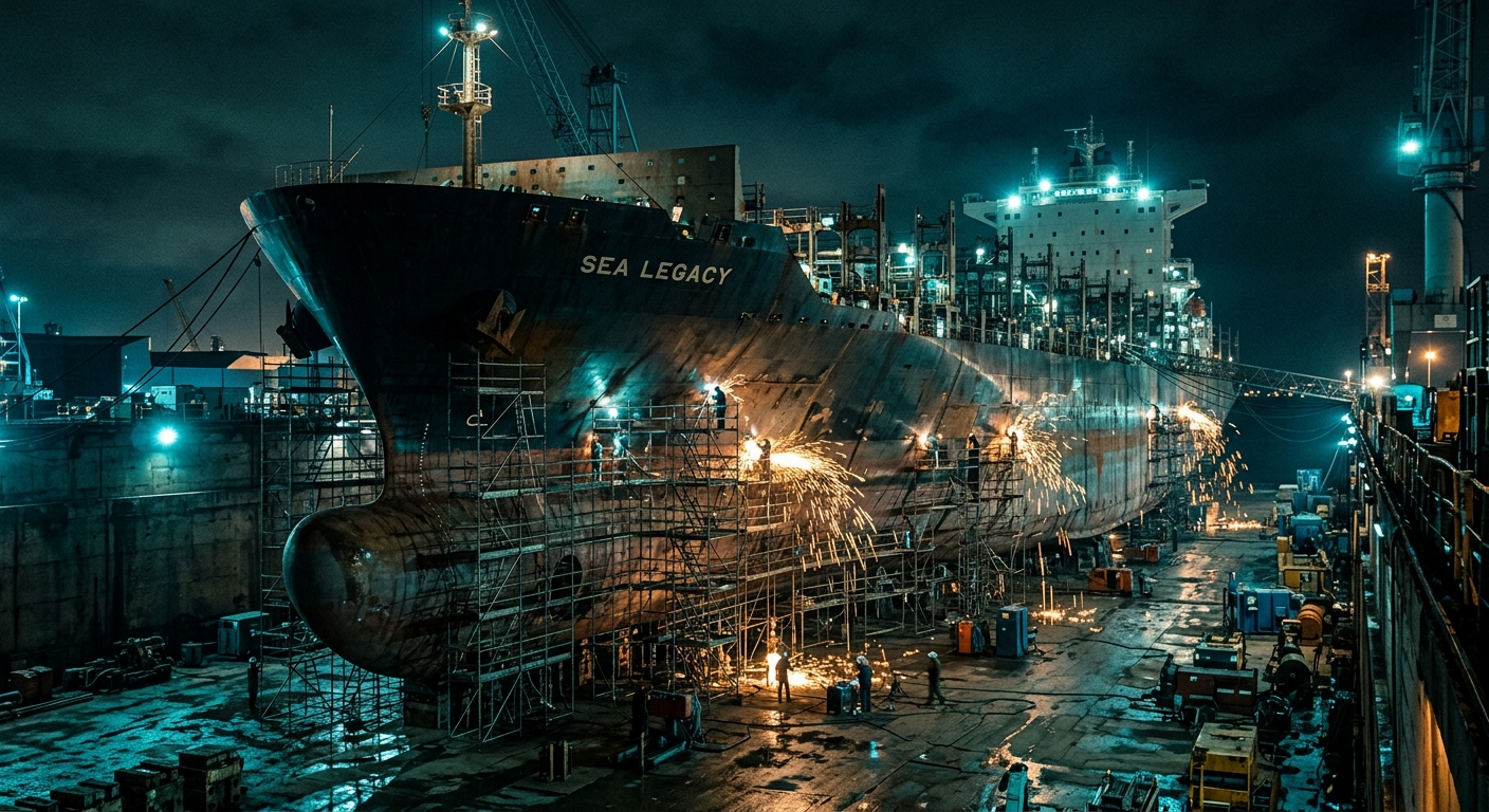 Marine engine spare parts inspection before dispatch